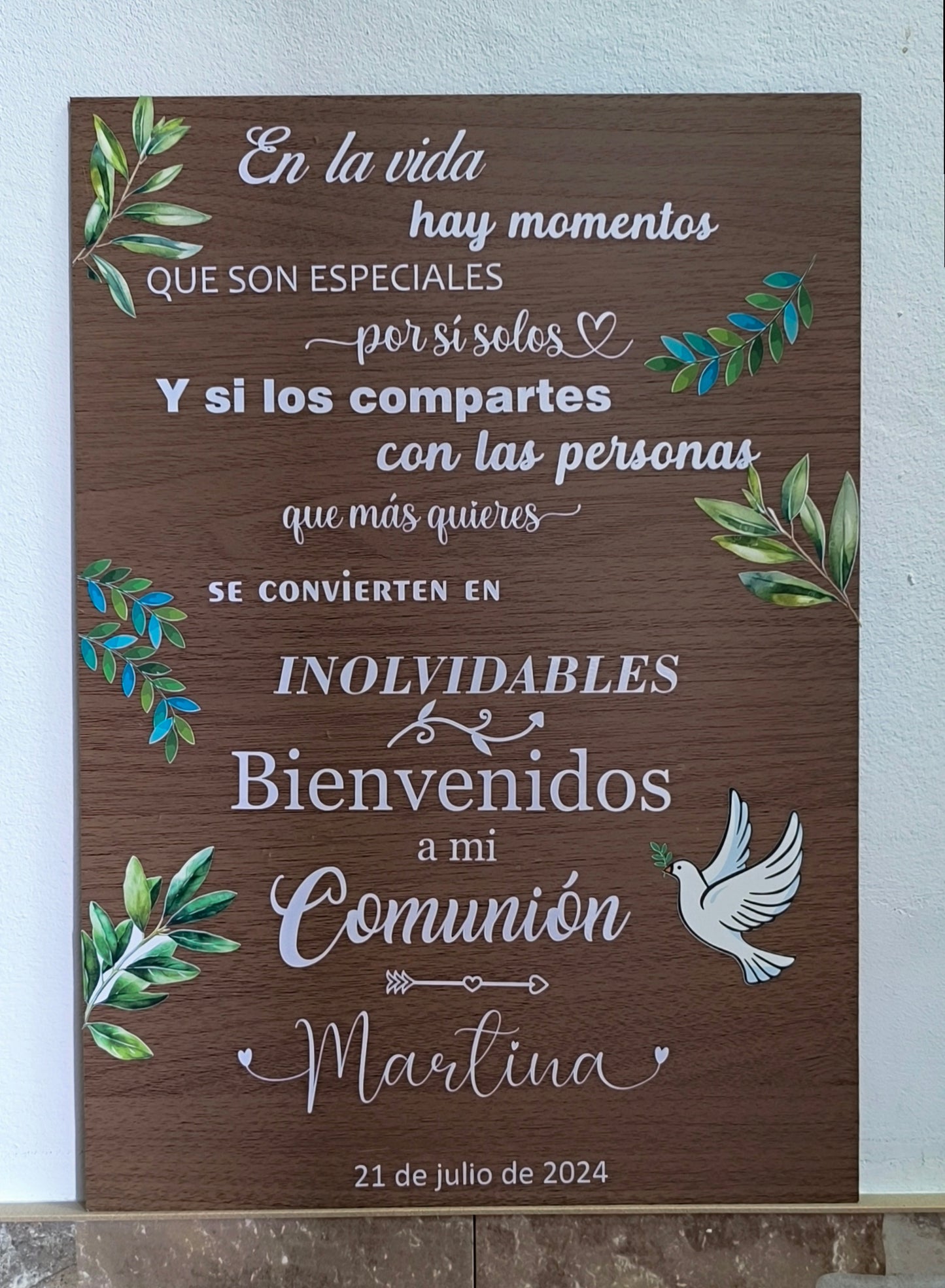 Cartel para Comunión