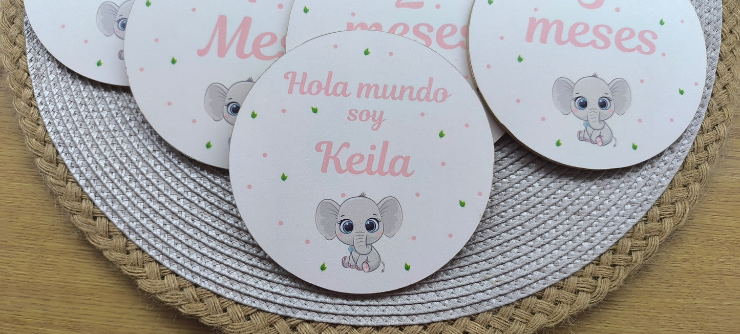 Cumple mes Elefantito