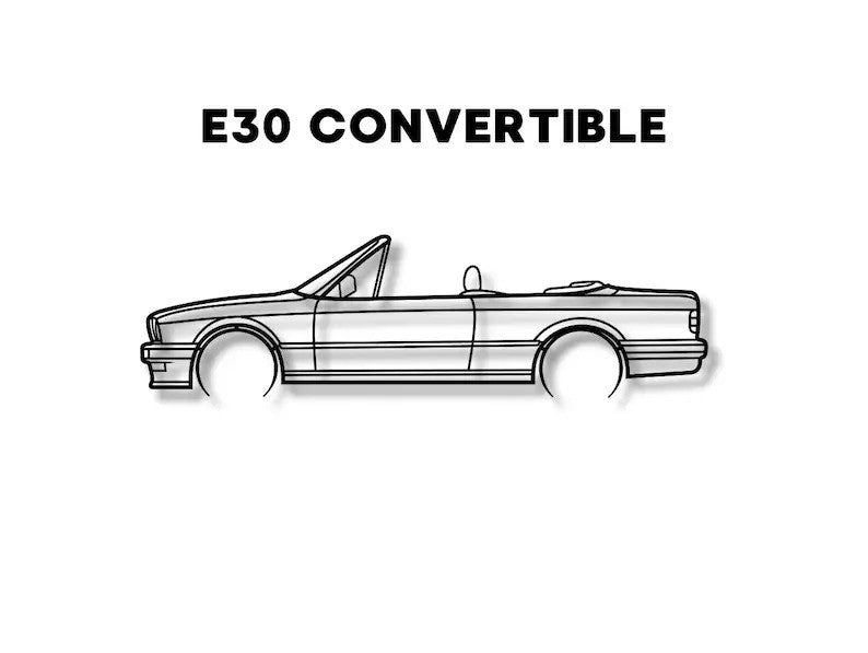 BMW Serie 3 E30 Convertible