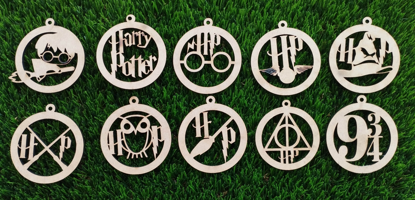 Bolas de navidad de Harry potter