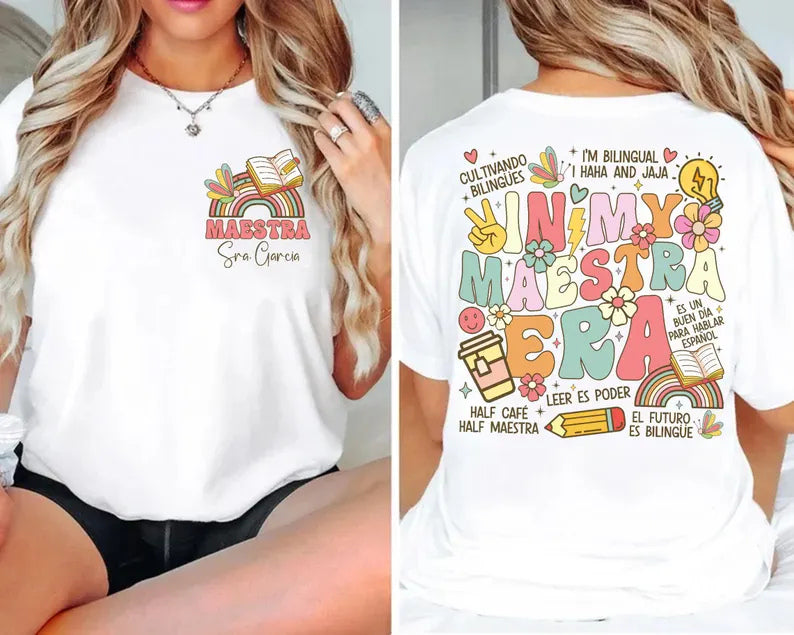 Camiseta para profesora