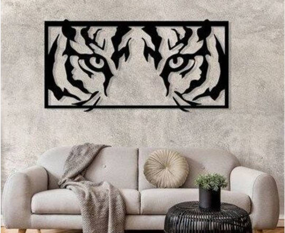 Cuadro ojos de tigre