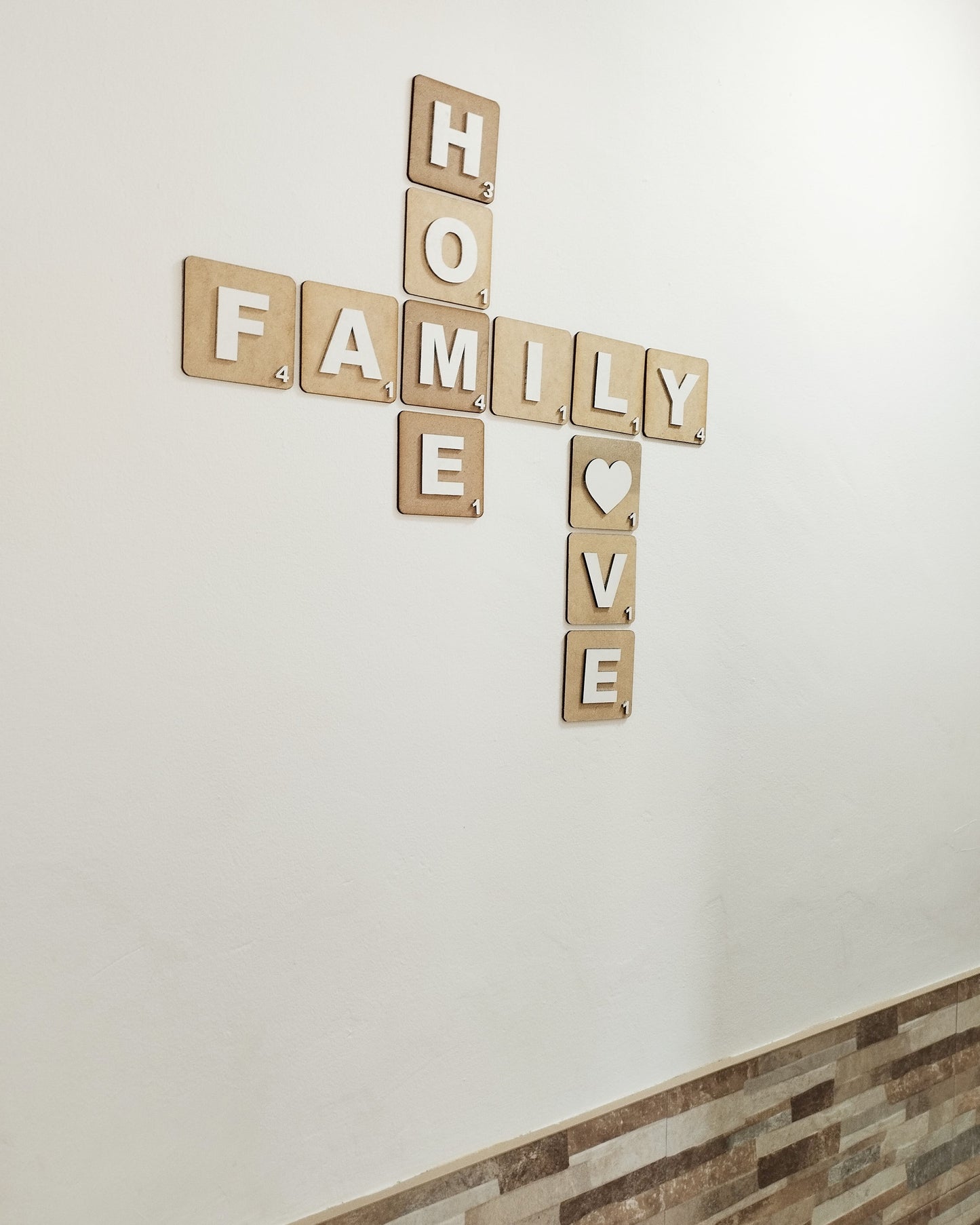 Letras Scrabble 15cm