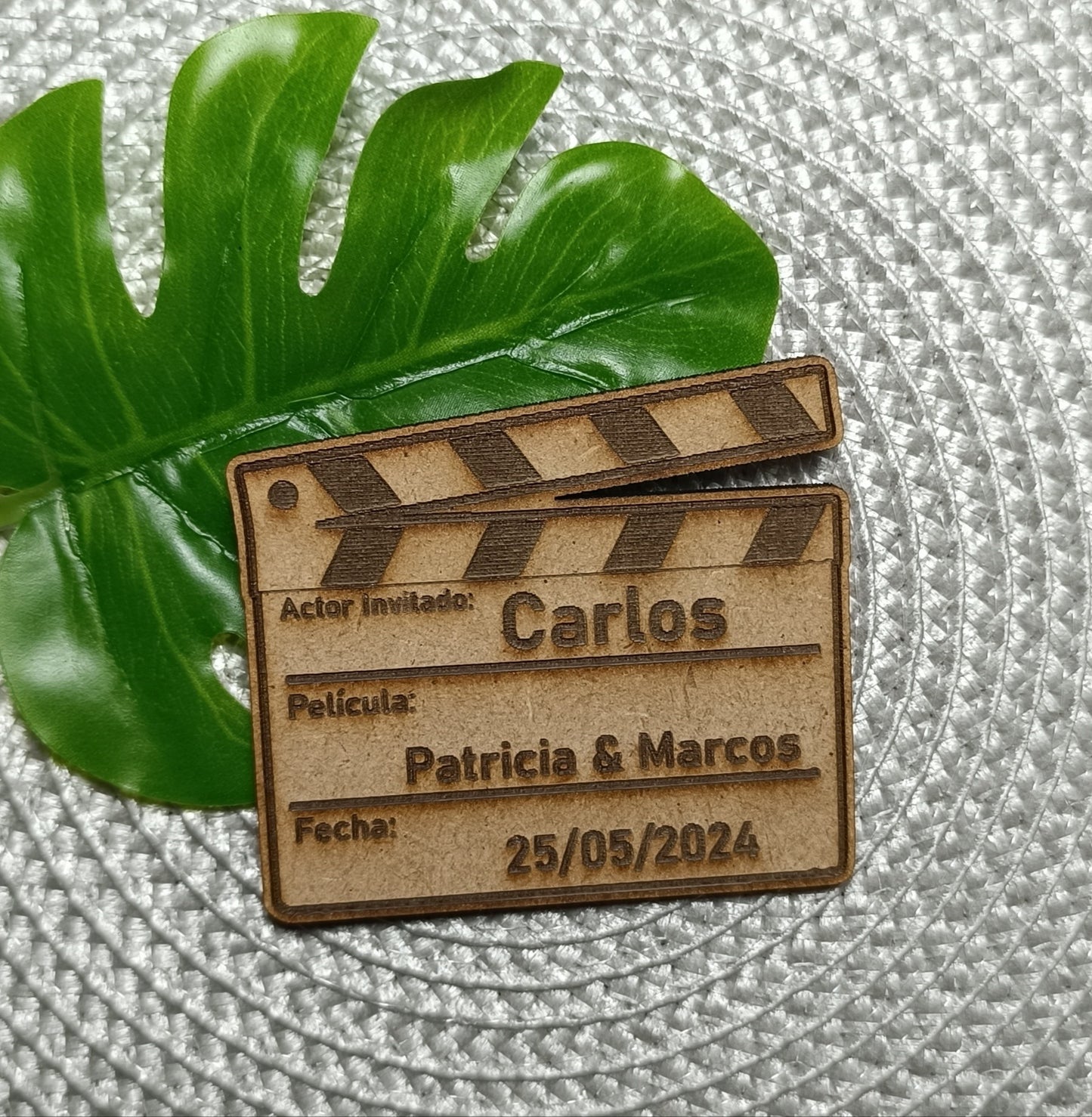 Marcasitios claqueta de cine