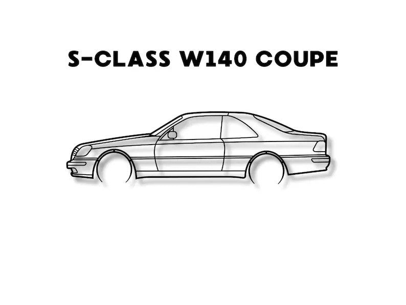 mercedes clase s (w140) coupe
