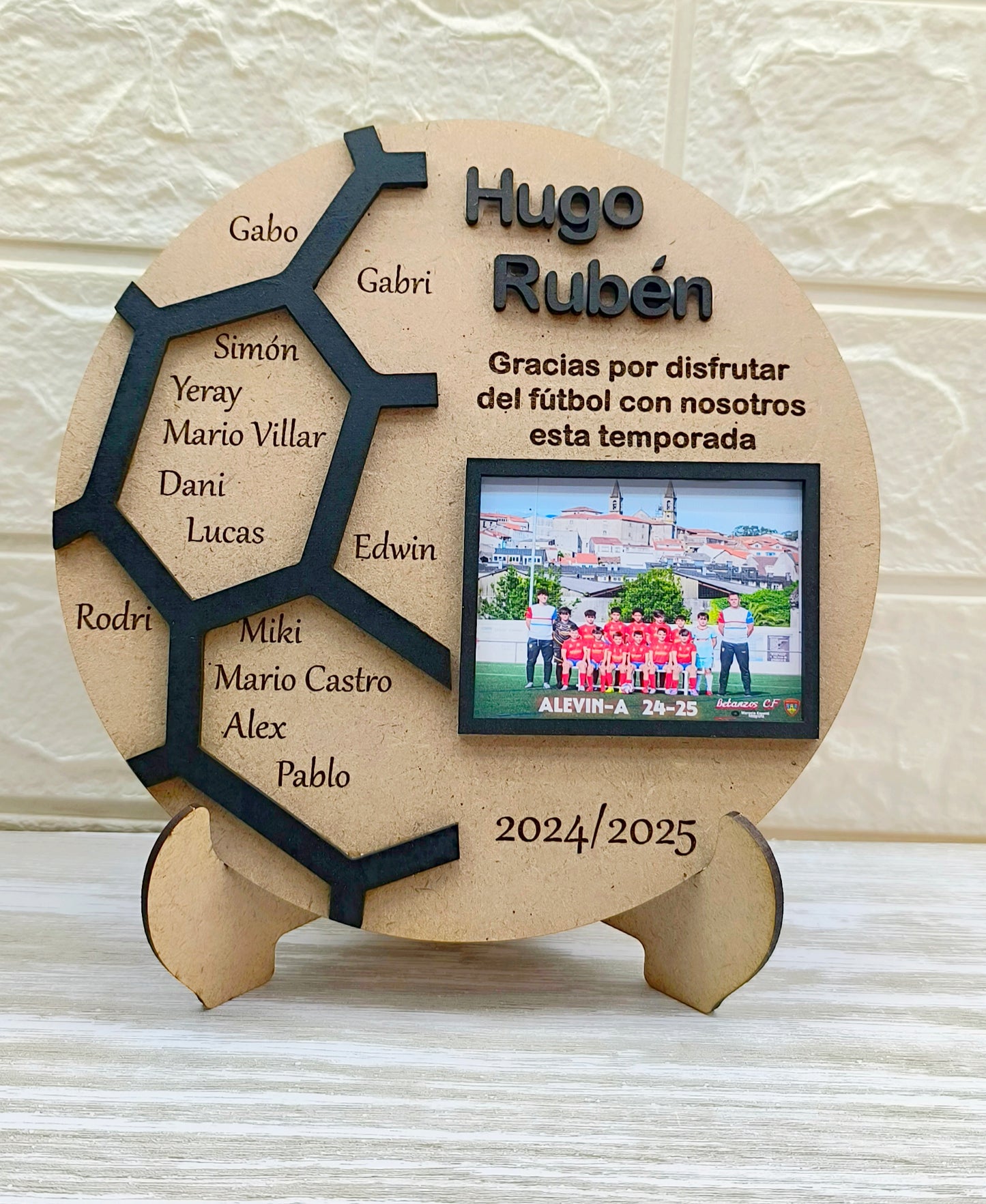 Placa para entrenadores