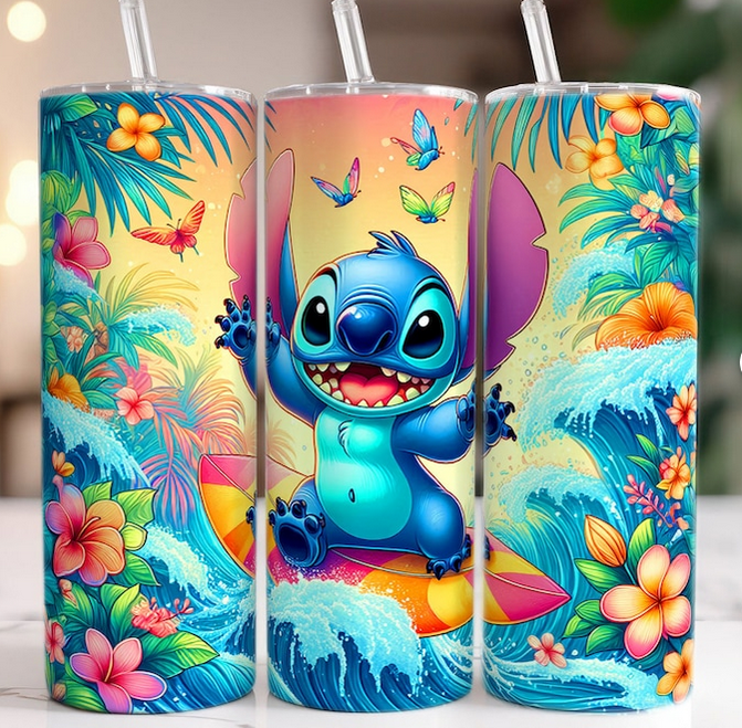 Vaso térmico de Stitch