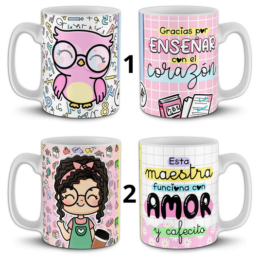 Tazas para profes